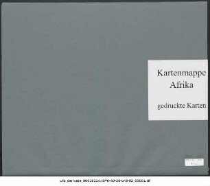Abessinien nördlich von Antalo : 1814 - 1885 : Kartensammlung