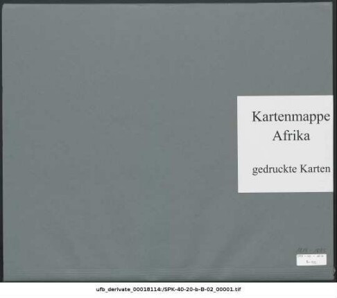 Abessinien nördlich von Antalo : 1814 - 1885 : Kartensammlung