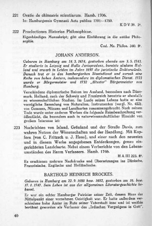 Johann Anderson.