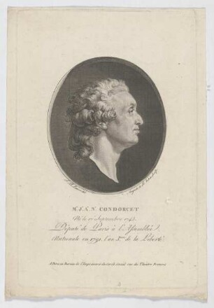 Bildnis des M. J. A. N. Condorcet