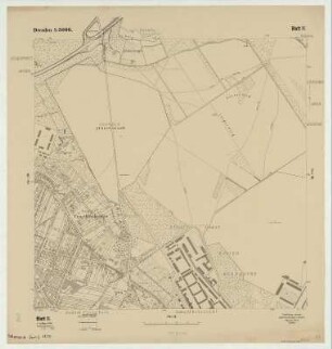 11 : [Dresden Hellerberge, Pieschen, Trachenberge, Neustadt, Wilschdorf, Hellerau], 1939 : 11 : [Dresden Hellerberge, Pieschen, Trachenberge, Neustadt, Wilschdorf, Hellerau]. - 8. Aufl. - 1:5 000. - [Dresden] : Stadtvermessungsamt , 1939. - 1 Kt. : einfarb.