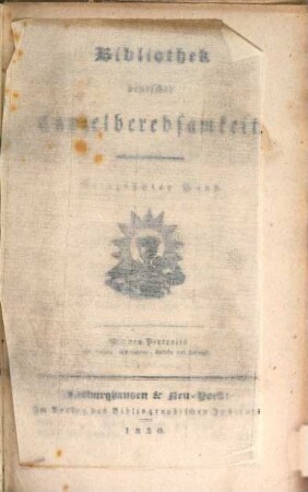 Bibliothek deutscher Canzelberedsamkeit, 14. 1830