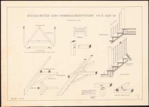 Wohnhaus: Details, 1:10 und 1:20