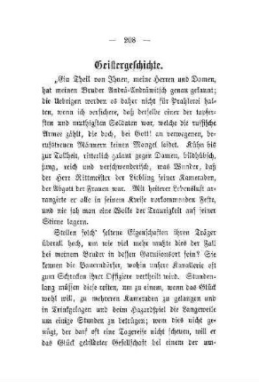 Geistergeschichte
