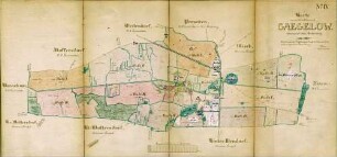 N° IV; Karte von der Dorffeldmark Gaegelow, Domanial Amts Mecklenburg
