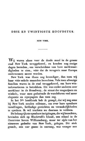 DRIE EN TWINTIGSTE HOOFDSTUK - New York.