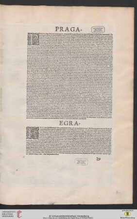 Praga (Prag) / Egra (Eger)