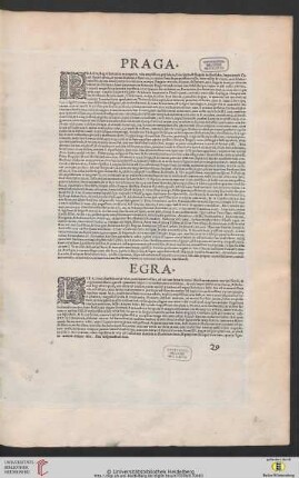 Praga (Prag) / Egra (Eger)