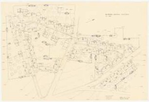Siedlung, Aldenhoven Grünplanung: Wegeführung 1:500