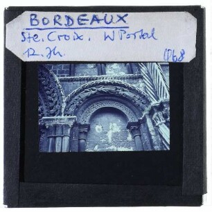 Bordeaux, Sainte-Croix : Westfassade