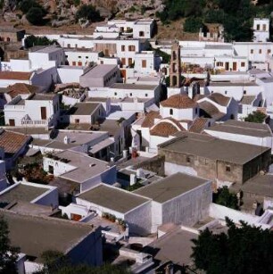 Blick auf Lindos