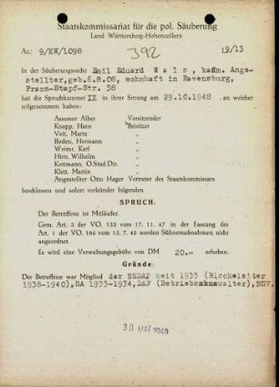 Walz, Emil Eduard