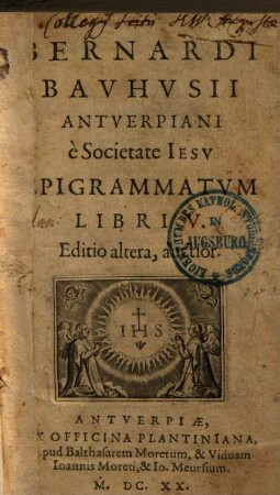 Epigrammatum libri V.