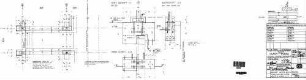 Asperg: Empf.-Gebäude Bst-Überdachung Bst.2 STA,Dach,Schalplan FU Achse 4+5