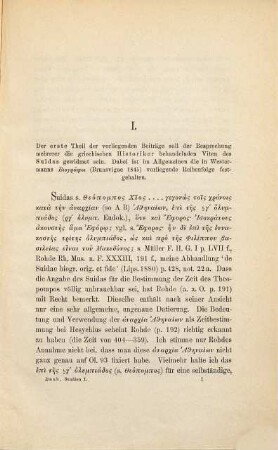 Studien zu den Biographika des Suidas : Zugleich ein Beitrag zur griechischen Literaturgeschichte