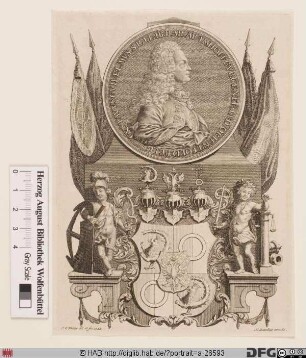 Bildnis von Gustav Wilhelm (Gustaaf Willem), Baron van Imhof