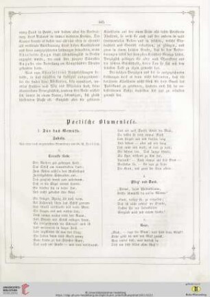 Poetische Blumenlese