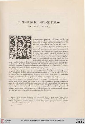 5: Il pergamo di Giovanni Pisano nel duomo di Pisa