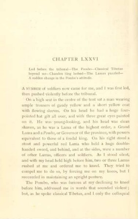 Chapter LXXVI. Led before the tribunal ...