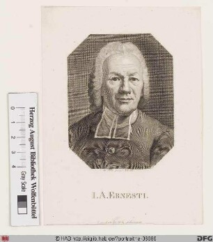 Bildnis Johann August Ernesti