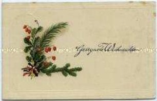 Patriotische Weihnachtskarte