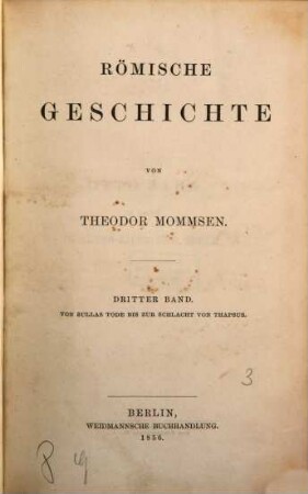 Römische Geschichte, 3