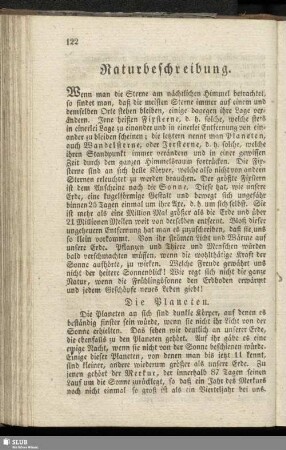 Naturbeschreibung