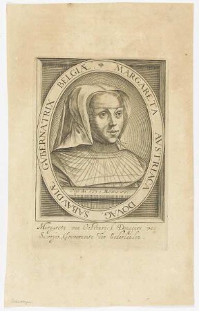 Bildnis der Margareta von Österreich