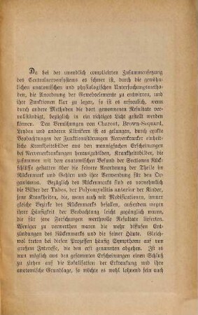 Ein Fall von Doppelempfindung nach Meningitis cerebrospinalis