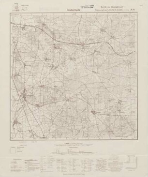 3130 Bodenteich, Topographische Karte 1:25000 (4cm - Karte)