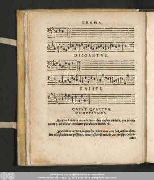 Caput Quartum De Mutatione.