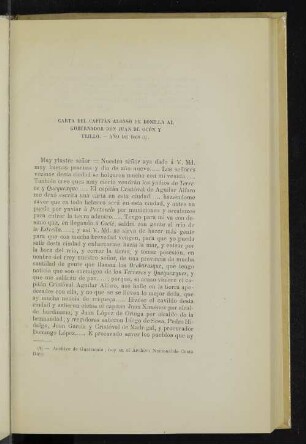 Carta del capitán Alonso de Bonilla al gobernador don Juan de Ocón y Trillo. - Año de 1698 (1).