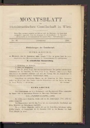 Nr. 89. December 1890