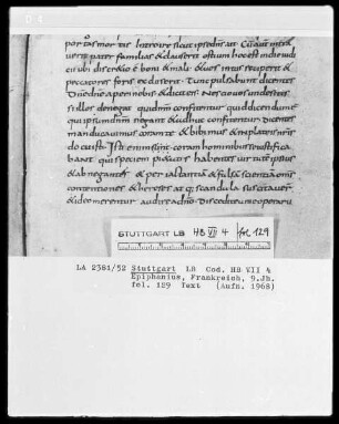Epiphanius Latinus, Interpretatio evangeliorum —