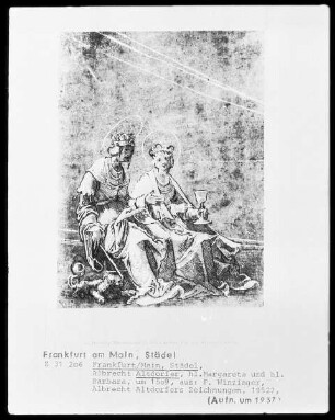 Die Heiligen Margaretha und Barbara