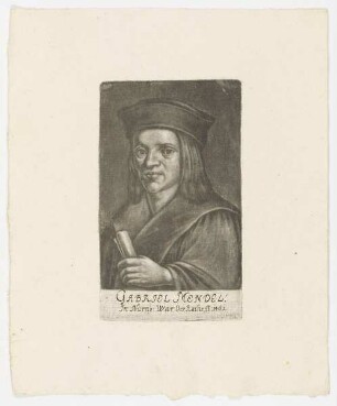 Bildnis des Gabriel Mendel