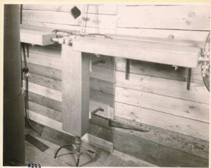 Fernsehsender - Stadthaus - Holzkonstruktion; Foto 1953