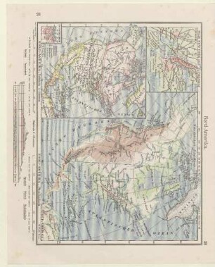Nord-Amerika Physikalisch, Stadt New York und Umgebung, Nord-Amerika Politisch