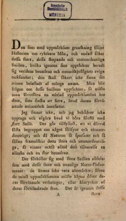 Minne af von Linné fader och Son, 1. Von Linné d. Ä. - 136 S.