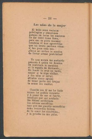 Las uñas de la mujer