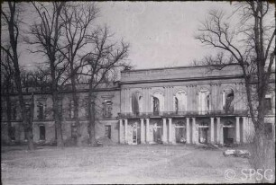 Berlin, Schloss Charlottenburg, Neuer Flügel, Nordseite.