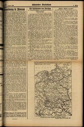 Zweite Ausgabe vom Montag, den 02. Oktober 1939.