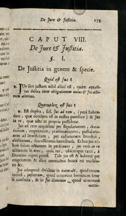 173-206, Caput VIII
