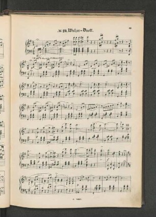 No. 19. Walzer-Duett.