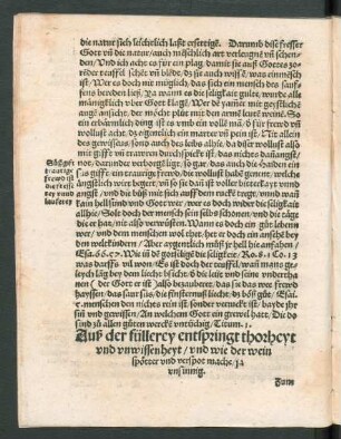 Auß der füllerey entspringt thorheyt und unwissenheyt ...