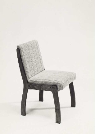Stuhl mit gepolsterter Sitzfläche und Rückenlehne (Modell 165/1)
