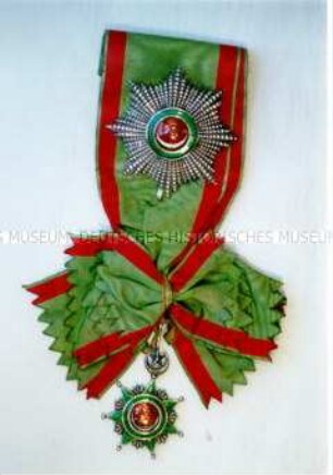 Osmanie-Orden, Großkreuz mit Schärpe