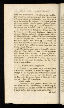 440-454, II) Extraordinarii