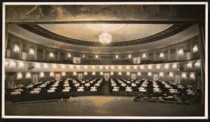 Kabarett der Komiker (auch: Schaubühne), Berlin: Ansicht Zuschauerraum