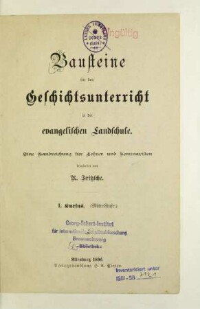 Kursus 1 = (Mittelstufe): [Kursus 1]